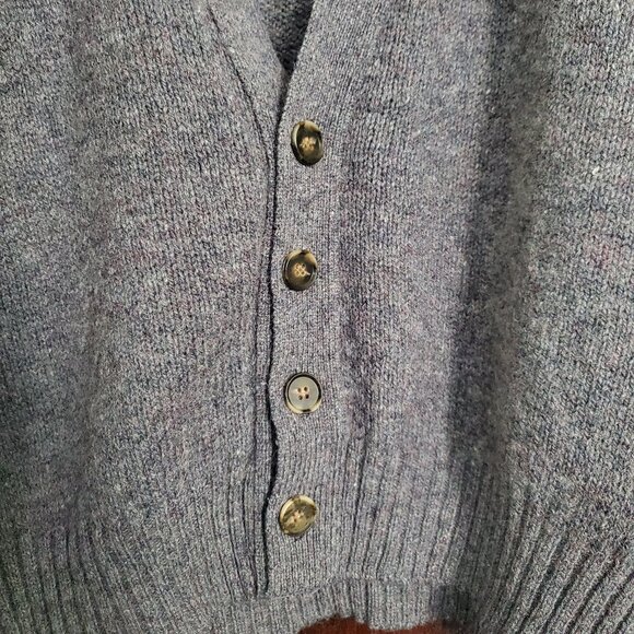 PDX Sportswear wool-blend cardigan - Picture 3 of 6